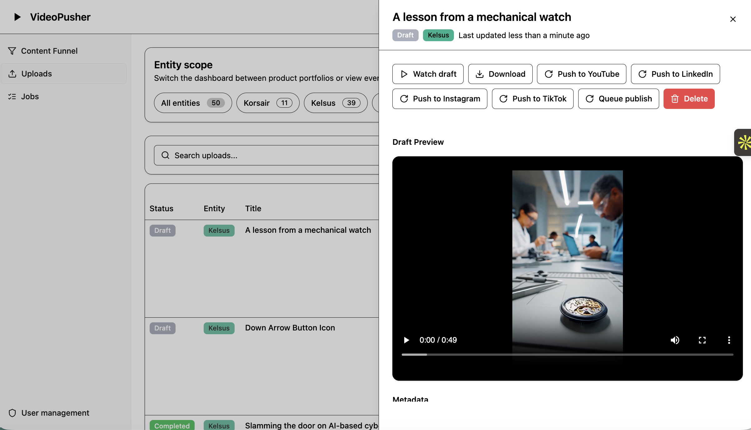Video Ready — Publish Everywhere